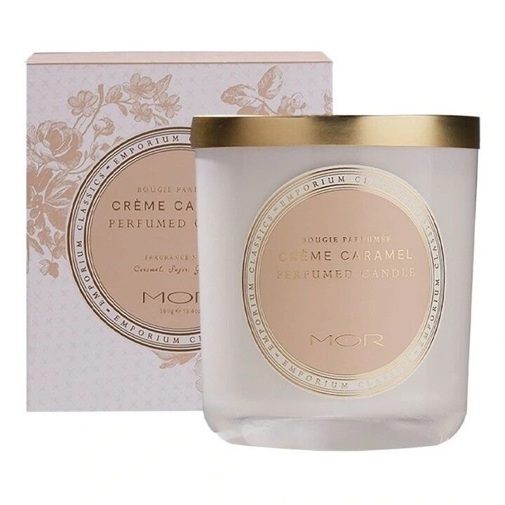 MOR Emporium Classics Perfumed Candle - Blanc Crème Caramel