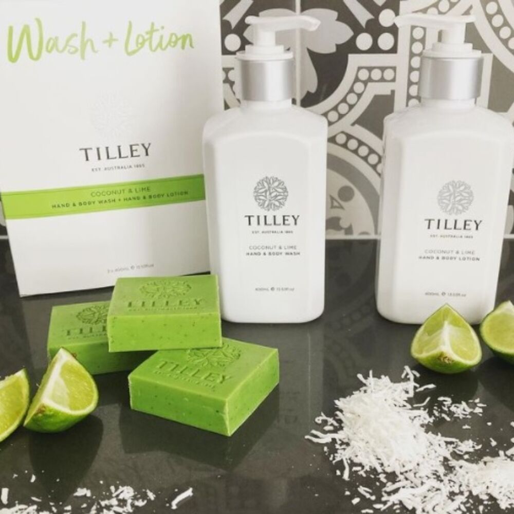 Tilley Body Wash - Coconut & Lime 400ml