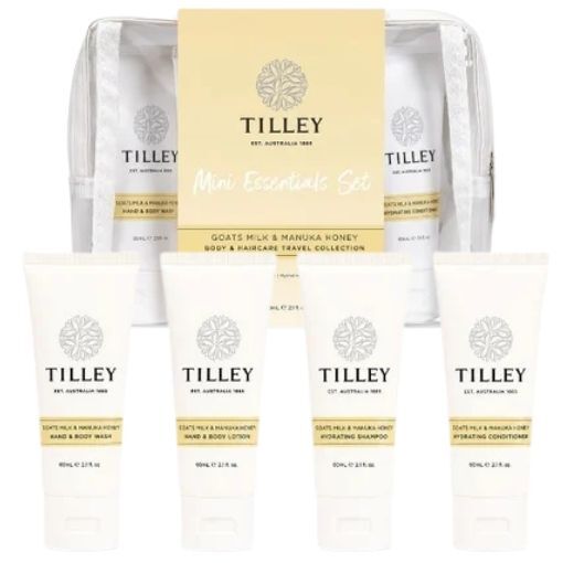 Tilley Mini Essentials Set - Goats Milk & Manuka Honey
