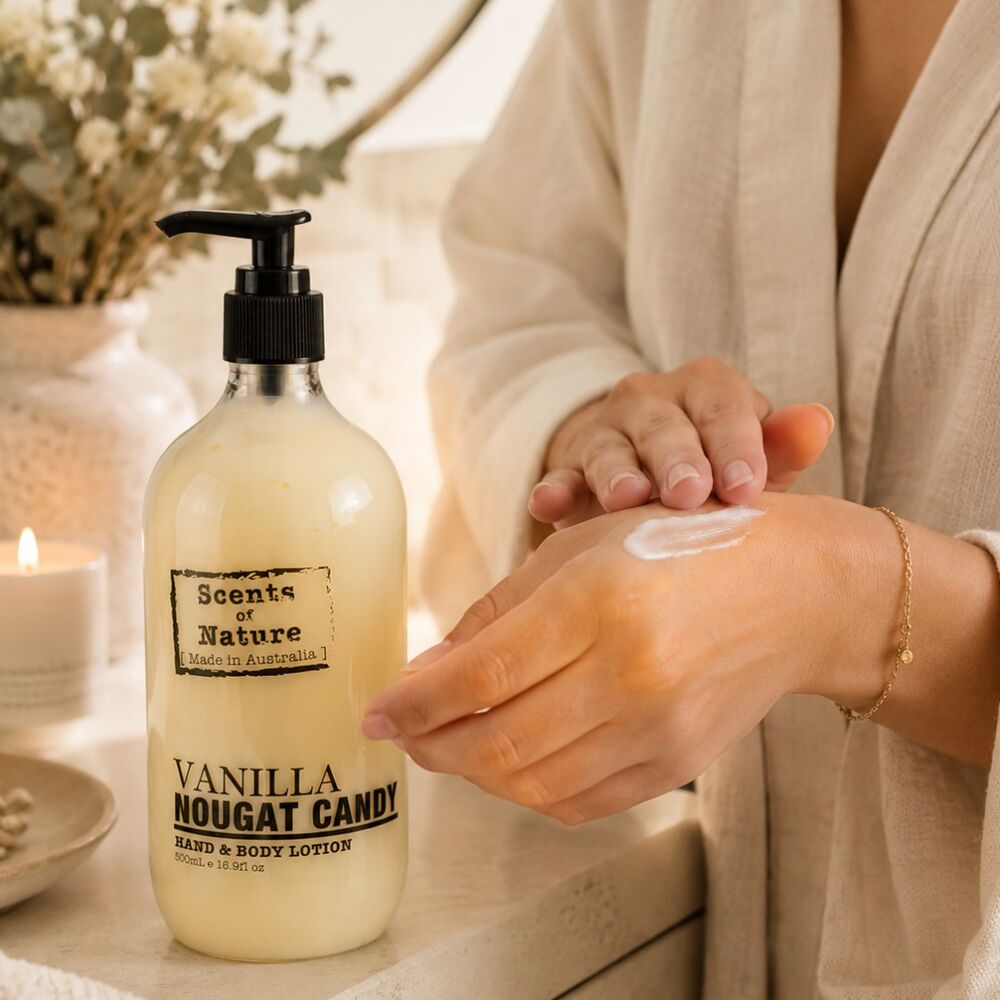 Scents of Nature by Tilley Hand & Body Lotion - Vanilla Nougat Candy 500ml