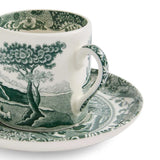 Spode Heritage Green Italian - Espresso Cup & Saucer (Set of 4)