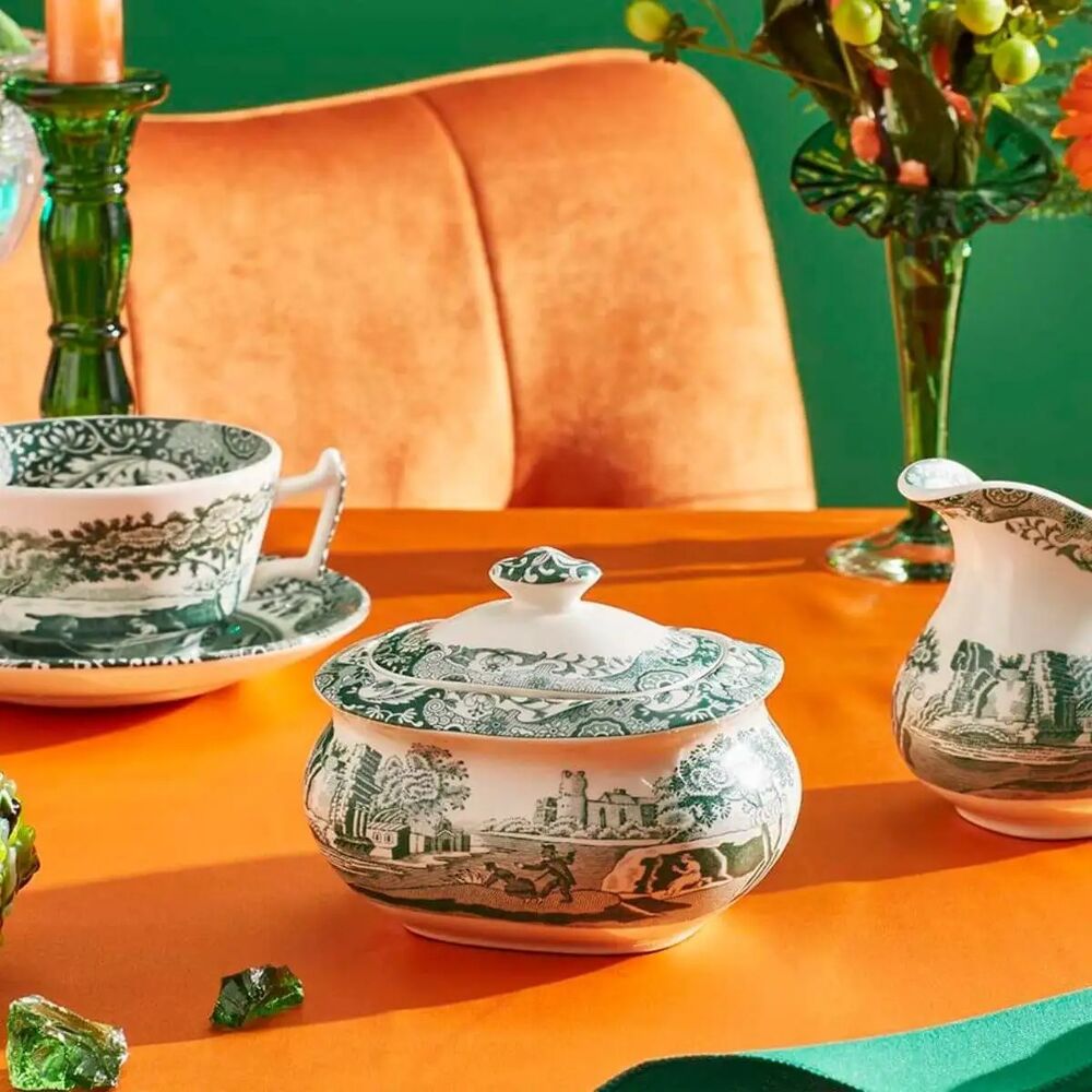 Spode Heritage Green Italian - Sugar Box