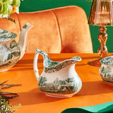 Spode Heritage Green Italian - Cream Jug