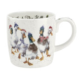 Royal Worcester Wrendale Christmas Mug - Duck the Halls
