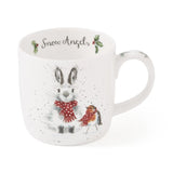 Royal Worcester Wrendale Mug - 'Snow Angels'