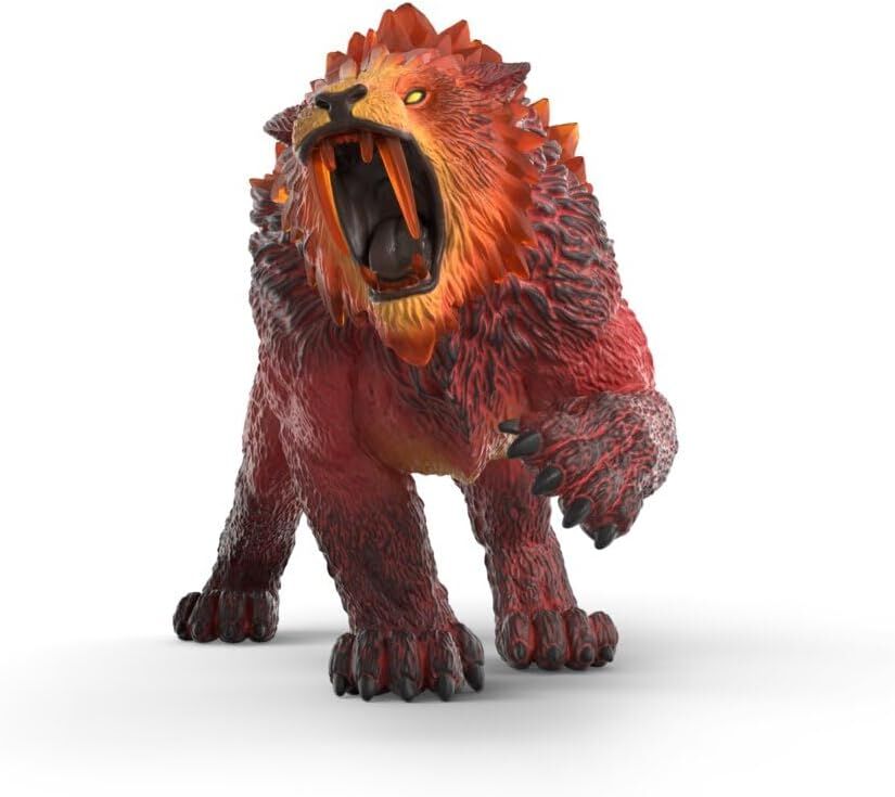 Schleich Eldrador - Lava Saber-toothed Tiger