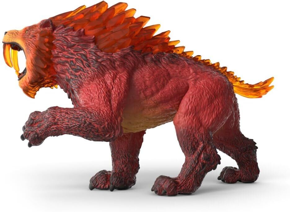 Schleich Eldrador - Lava Saber-toothed Tiger
