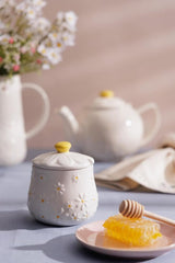 Price & Kensington - Daisy Honey Pot & Drizzler