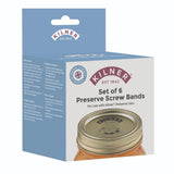 Kilner Genuine Screw Bands - Pack of 6