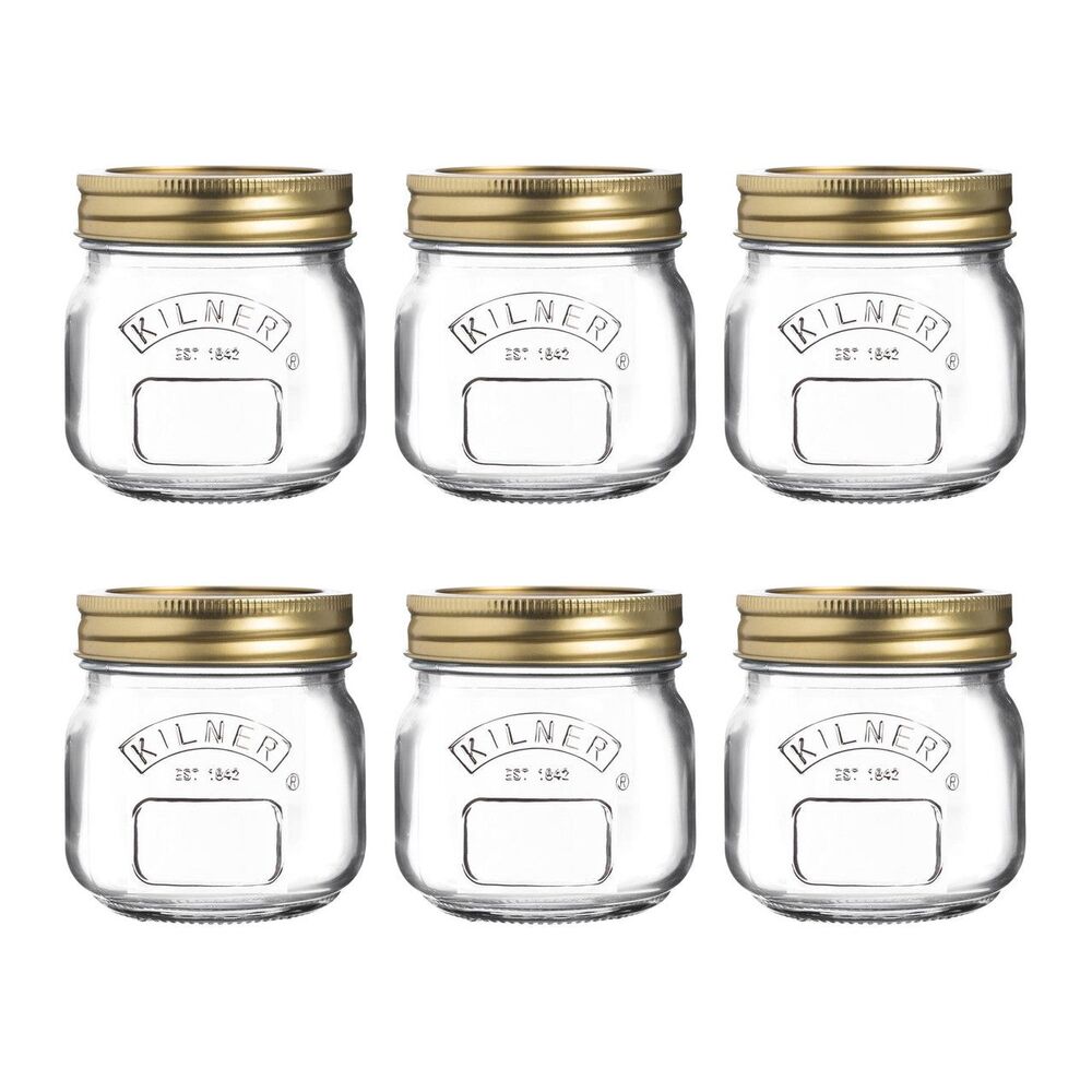 Kilner Genuine Preserve Jar - Set of 6 250ml