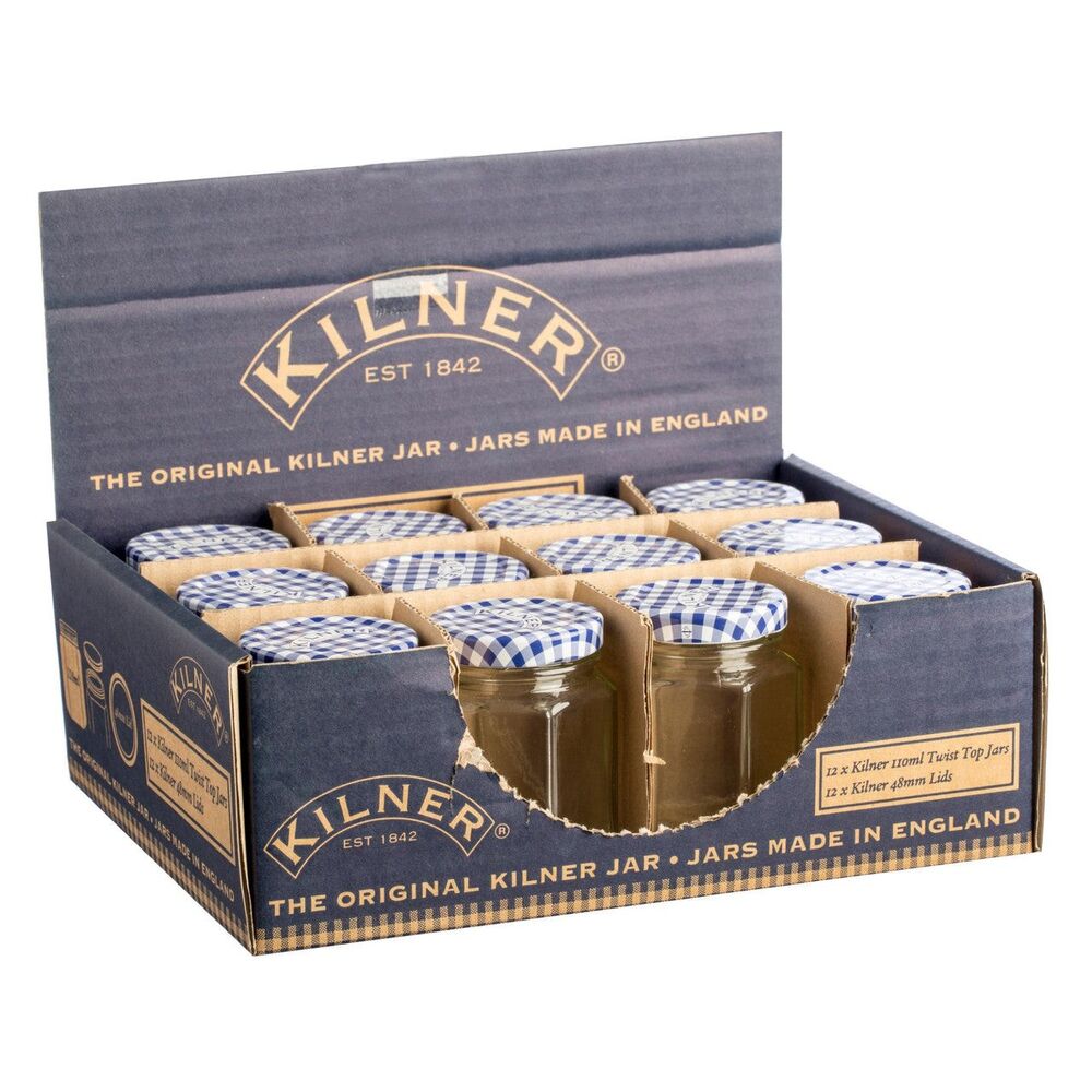 Kilner Hexagonal Twist Top Jar - 110ml