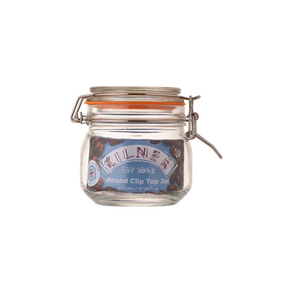 Kilner Round Clip Top Jar - 500ml