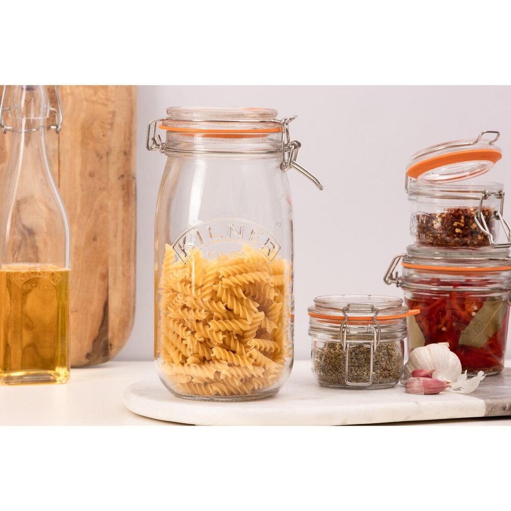 Kilner Round Clip Top Jar - 2000ml