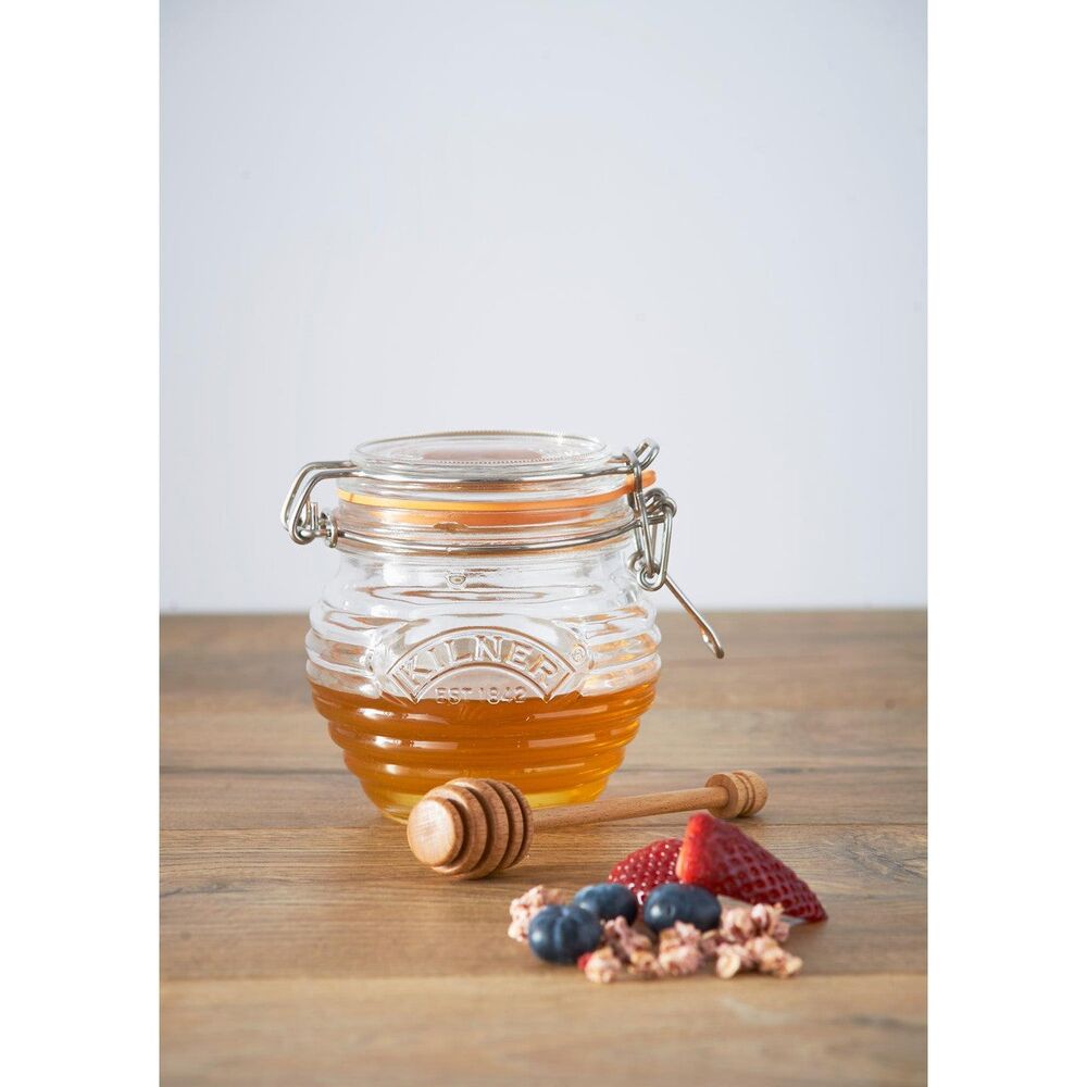 Kilner Honey Pot With Drizzler Spoon 400ml