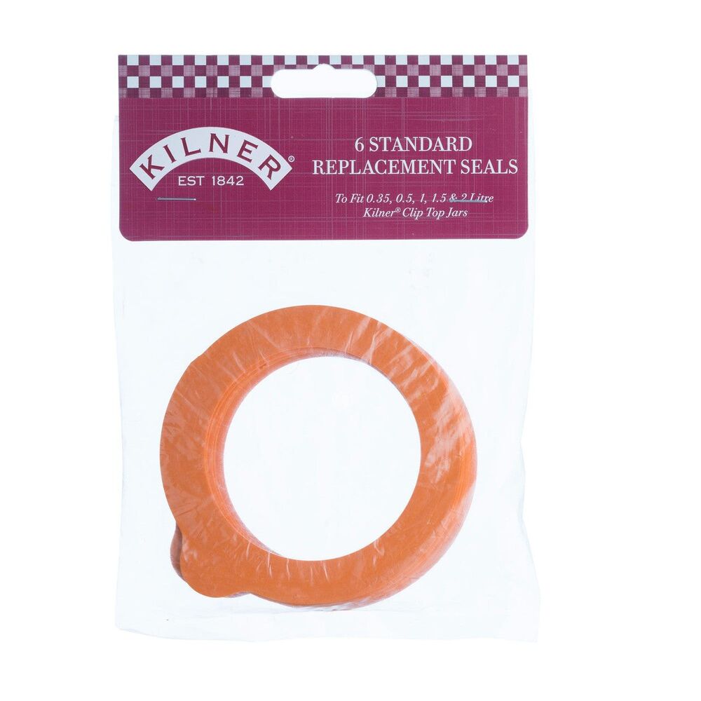 Kilner Replacement Standard Rubber Seals - Pack of 6