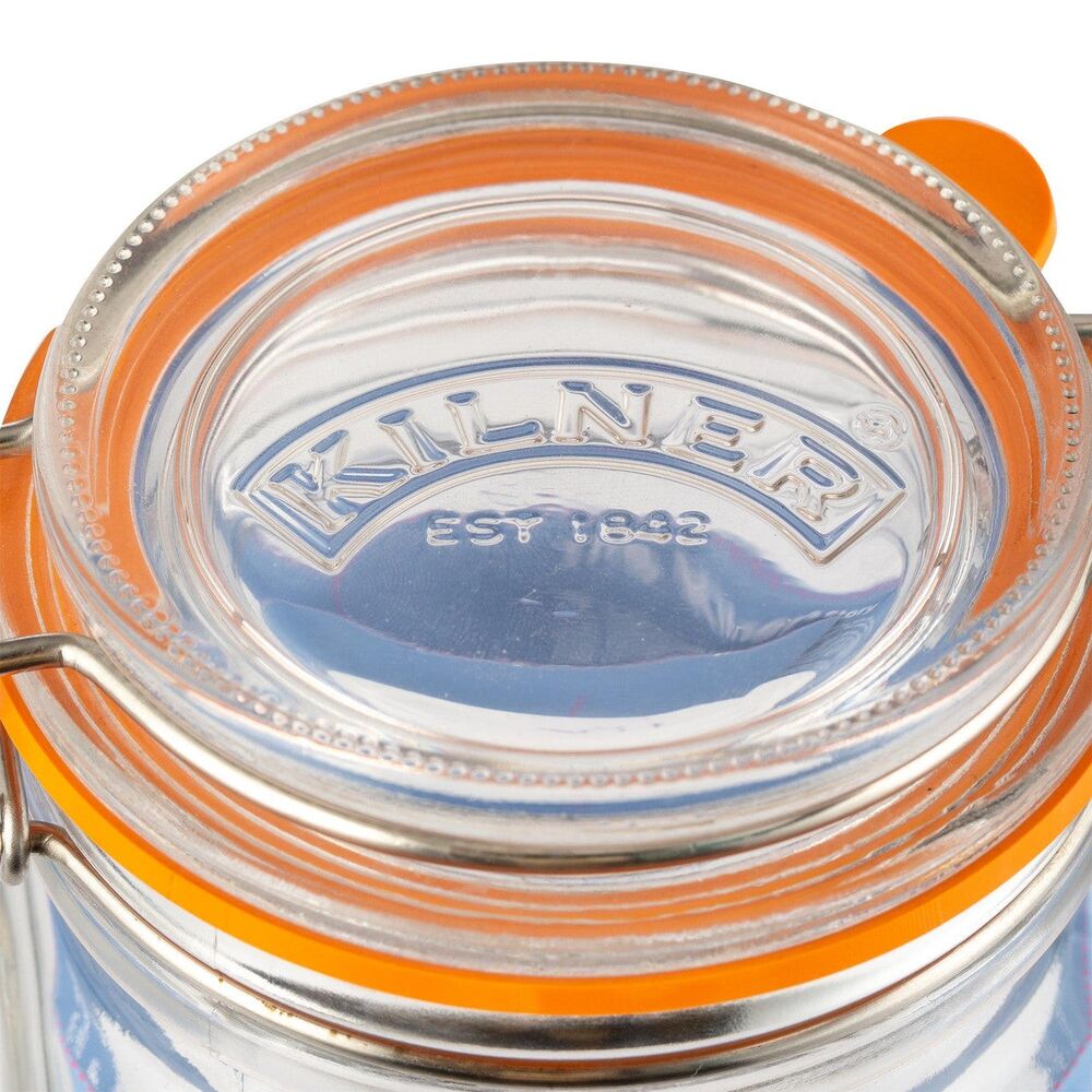 Kilner Square Clip Top Jar - 250ml