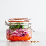 Kilner Square Clip Top Jar - 500ml