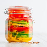 Kilner Square Clip Top Jar - 1000ml