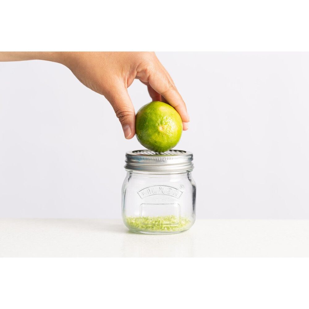 Kilner Storage Jar With Fine Grater Lid - 250ml