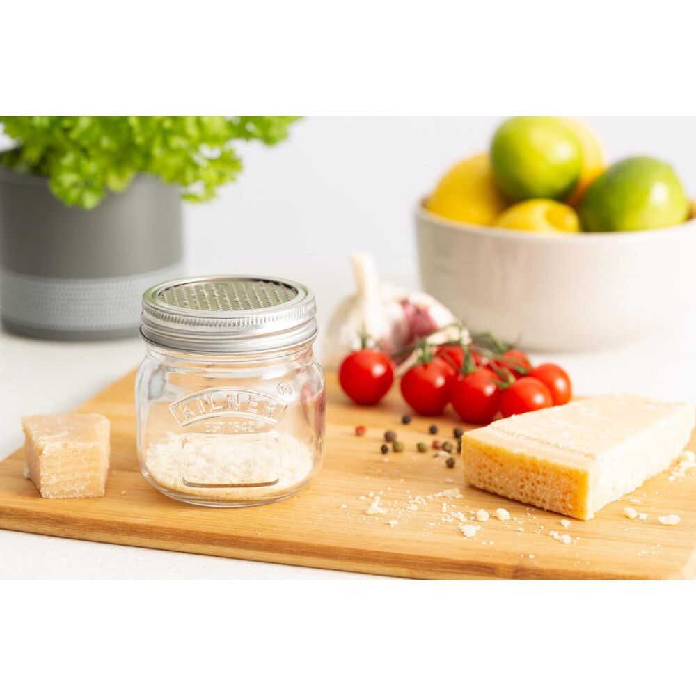 Kilner Storage Jar With Fine Grater Lid - 250ml