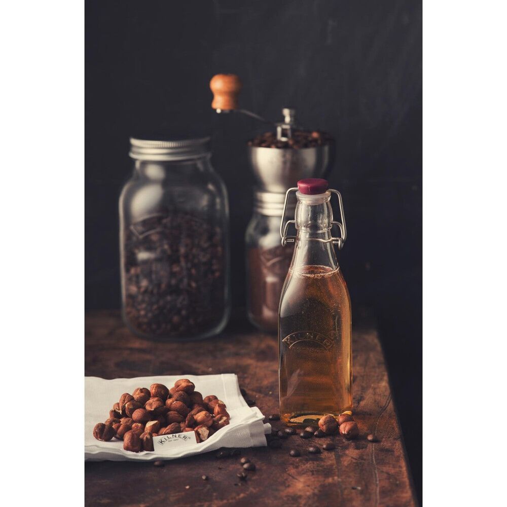 Kilner Square Clip Top Bottle - 250ml