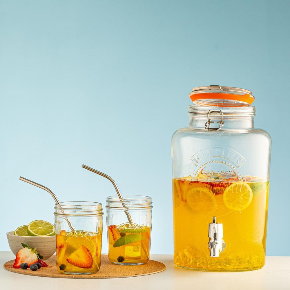 Kilner Round Storage Jar With Dispensing Tap - 5 Litre