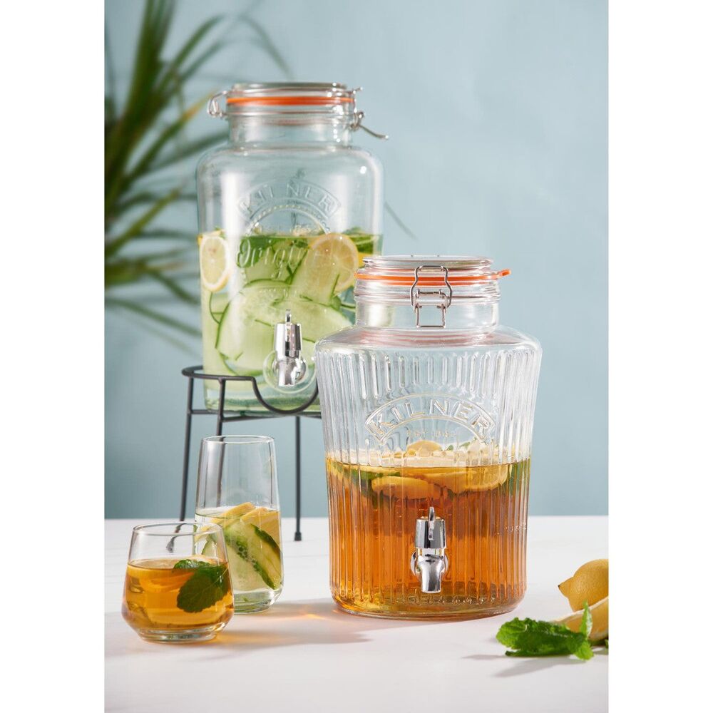 Kilner Round Storage Jar With Dispensing Tap - 5 Litre