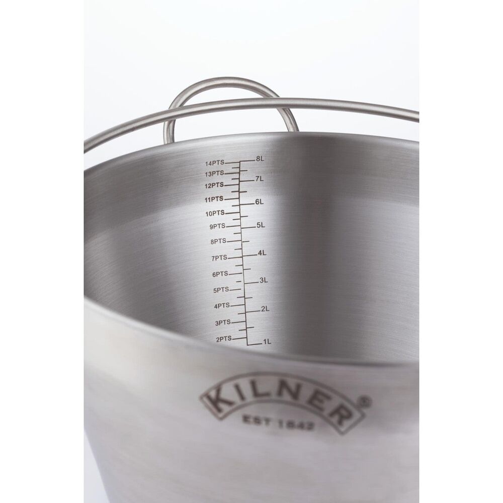 Kilner Original Stainless Steel Jam Pan - 8 Litre