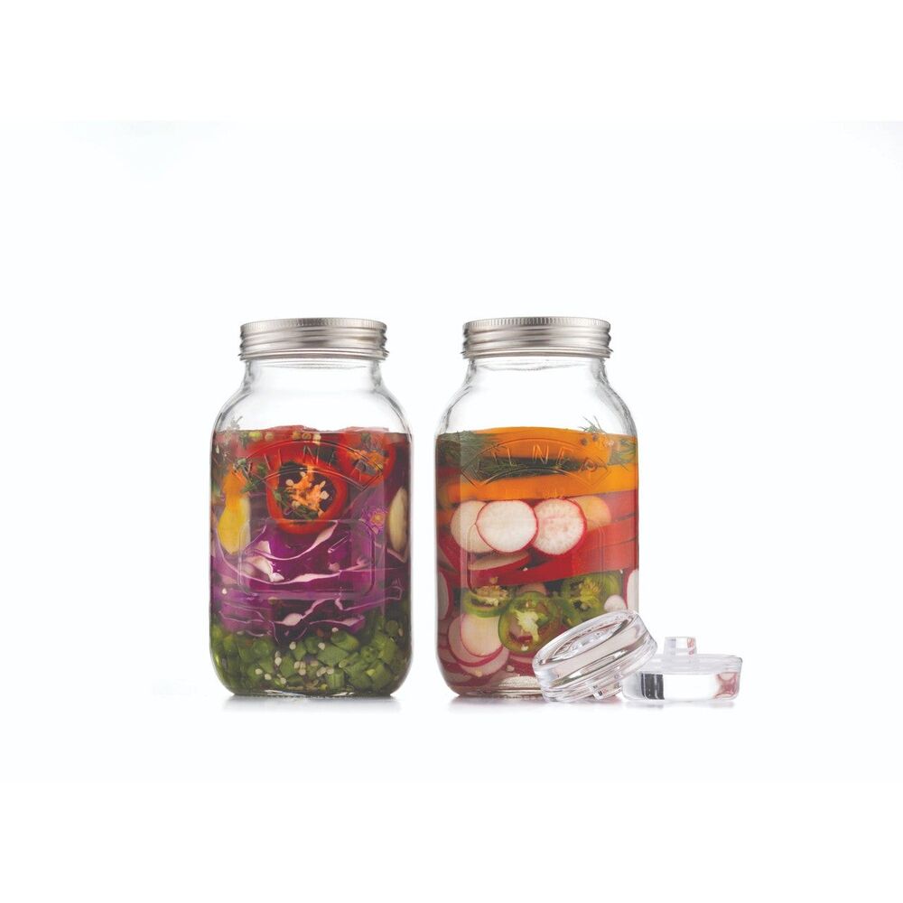 Kilner Fermentation Jar Set Of 2 - 1 Litre