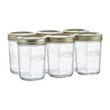Kilner Wide Mouth Preserve Jars - Pack of 6 350ml
