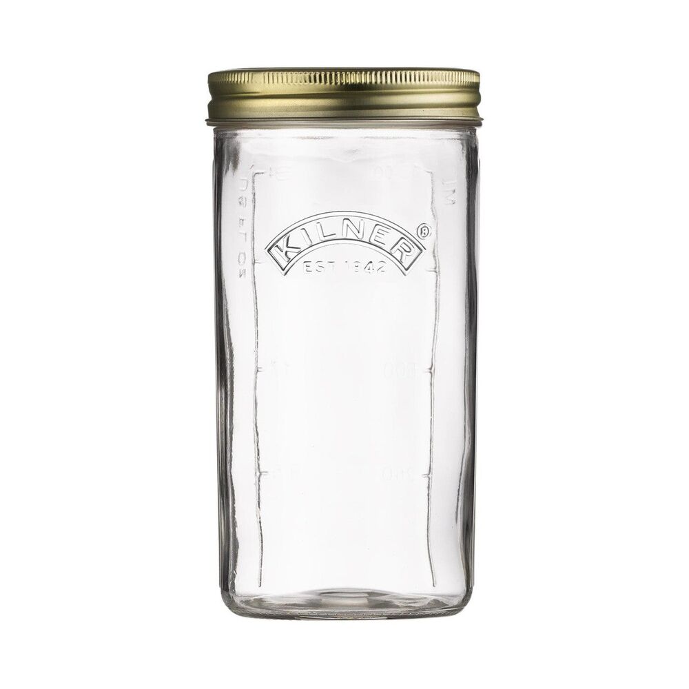 Kilner Wide Mouth Preserve Jar - 1 Litre
