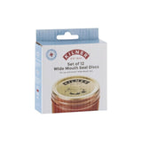 Kilner Wide Mouth Preserve Seals - Pack of 12