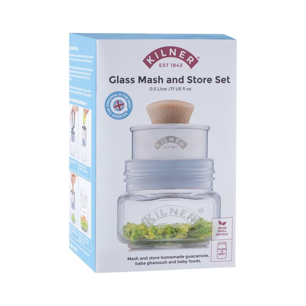 Kilner Mash And Store Set - 500ml