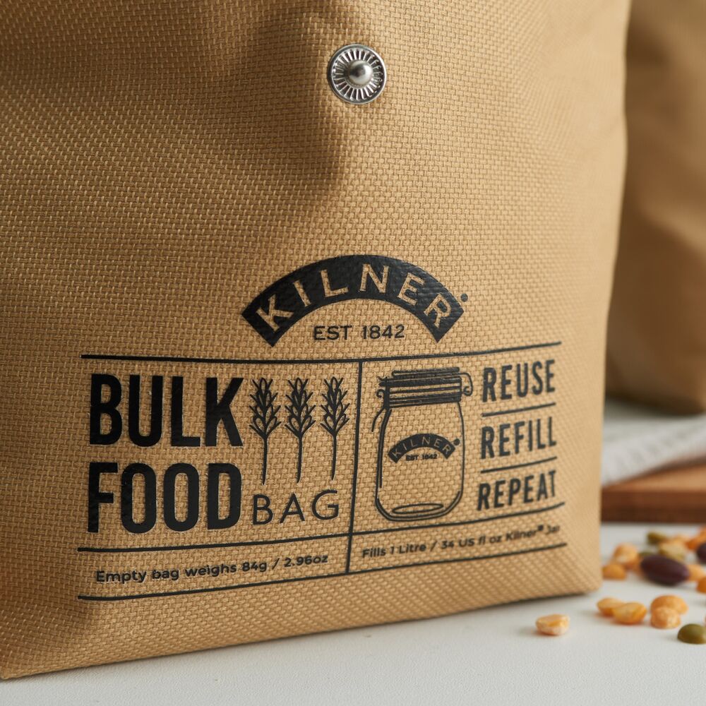 Kilner Small Bulk Food Shopping Bag - 1 Litre