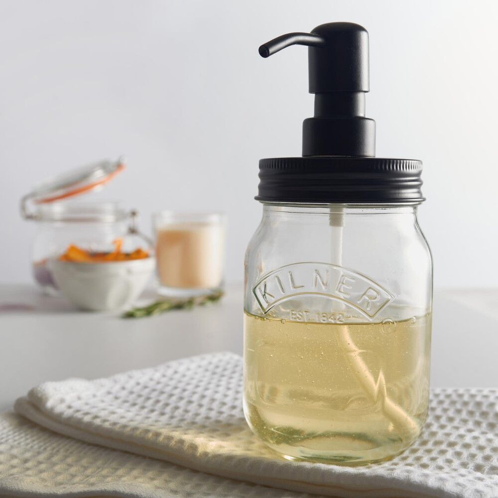Kilner Liquid Soap And Hand Lotion Dispenser - 500ml