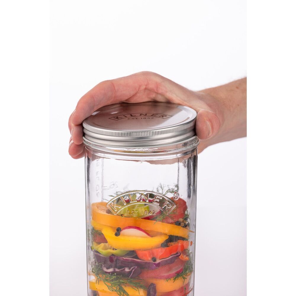 Kilner Wide Mouth Fermentation Set - 1 Litre