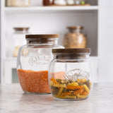 Kilner Universal Jar With Wooden Lid - 2 Litre