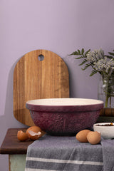 Mason Cash - In The Meadow Daisy Purple Mixing Bowl - 26cm