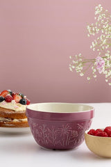 Mason Cash - In The Meadow Rose Purple Pudding Basin - 16x9cm