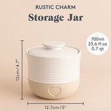 Mason Cash - Rustic Charm Storage Jar - 700ml