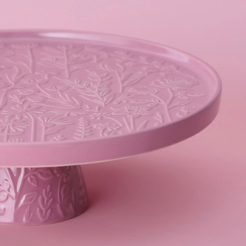 Mason Cash - In The Meadow Pink Cake Stand - 27x10cm