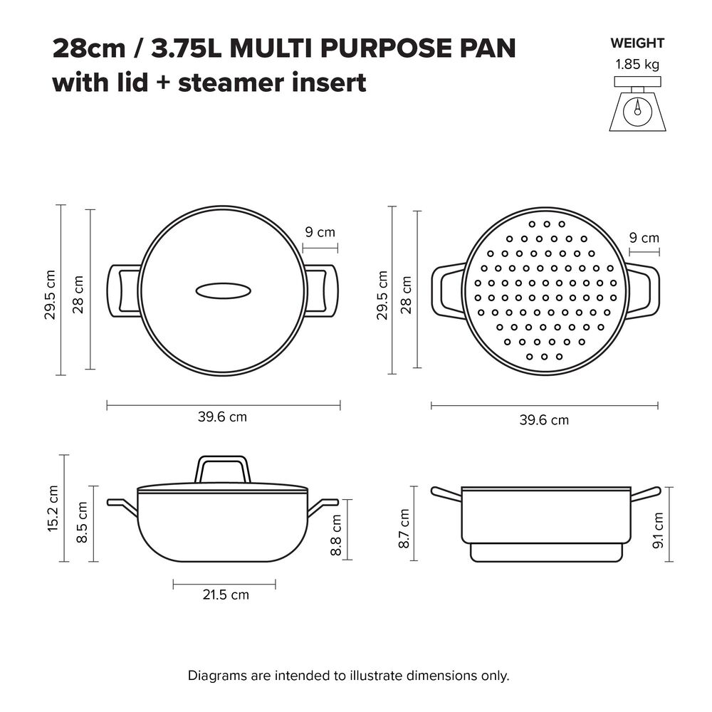 Scanpan - Impact Multi Purpose Pan - 28cm