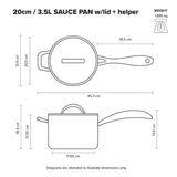 Scanpan - STS Saucepan - 14cm x 9cm