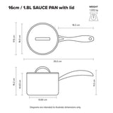 Scanpan - STS Saucepan - 18cm