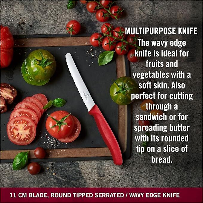 Victorinox Swiss Classic Paring Knife 3pc Set Red