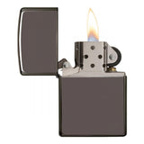 Zippo Gift Set - Lighter and Fluid - Black Ice