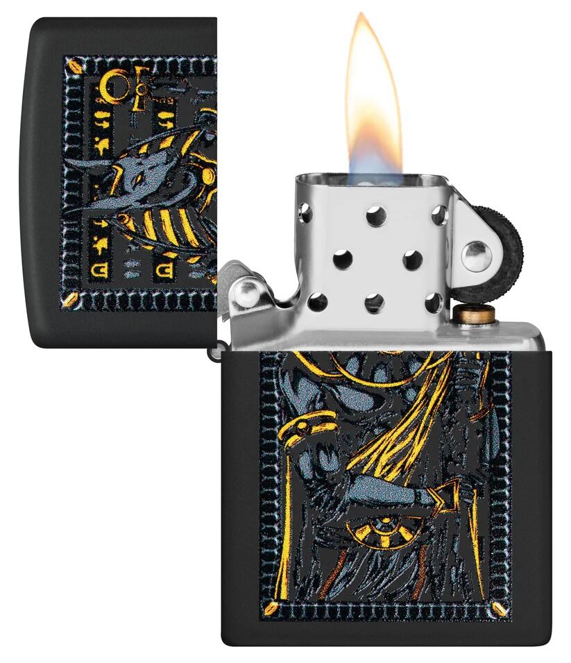 Zippo Lighter - Anubis Design