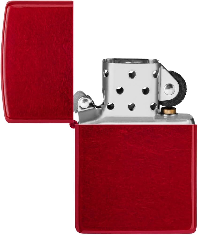 Zippo Lighter - Classic Candy Apple Red