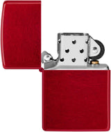 Zippo Lighter - Classic Candy Apple Red