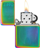Zippo Lighter - Dimensional Flame Design